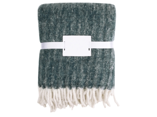 Изображение №4 | Плед «Warmy» с шерстью (темно-синий)