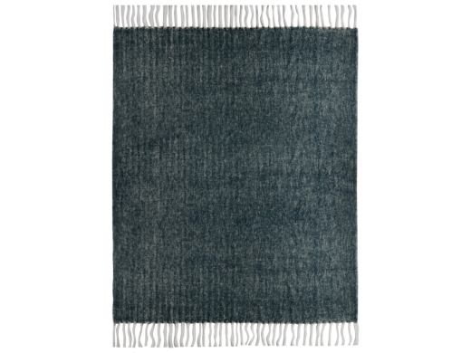 Изображение №6 | Плед «Warmy» с шерстью (темно-синий)