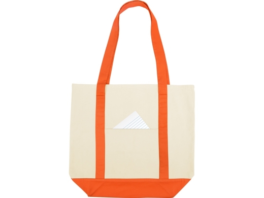Изображение №4 | Сумка для шопинга из хлопка «Cotton» (оранжевый)