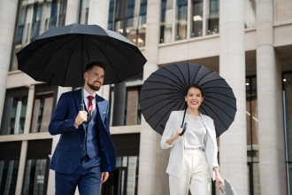 Изображение №7 | Зонт-трость Lui, черный