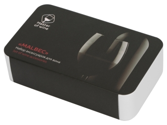 Изображение №10 | Набор аксессуаров для вина «Malbec» (черный)