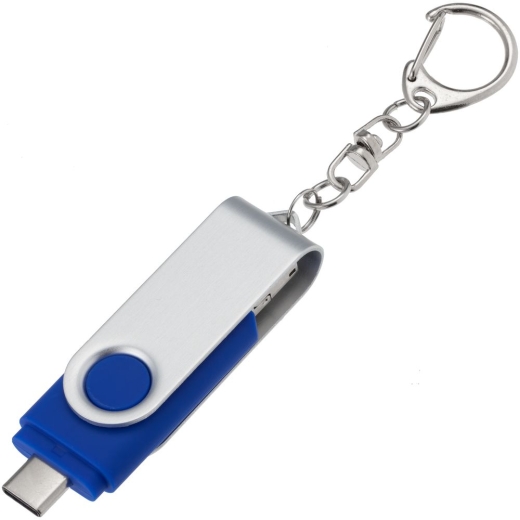 Изображение №3 | Флешка Trio Twist, синяя, 32 Гб