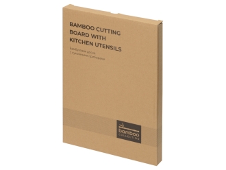 Изображение №5 | Разделочная доска с приборами «Cooking House» (натуральный)