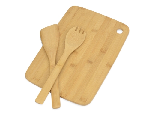 Изображение №1 | Разделочная доска с приборами «Cooking House» (натуральный)