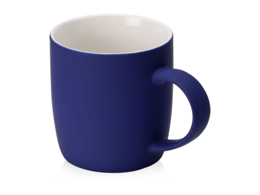 Изображение №1 | Кружка с покрытием soft-touch «Dalgona» (синий)