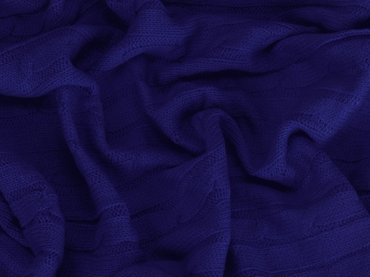 Изображение №2 | Плед акриловый «Braid NEW» (темно-синий)