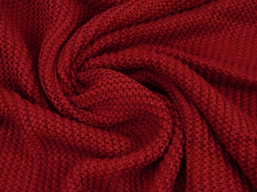 Изображение №2 | Плед акриловый «Chain» (бордовый, коричневый)