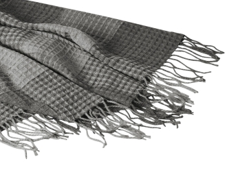 Изображение №4 | Плед акриловый «Gaufre» (серый)