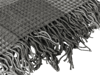 Изображение №5 | Плед акриловый «Gaufre» (серый)