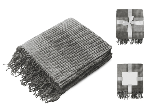 Изображение №1 | Плед акриловый «Gaufre» (серый)