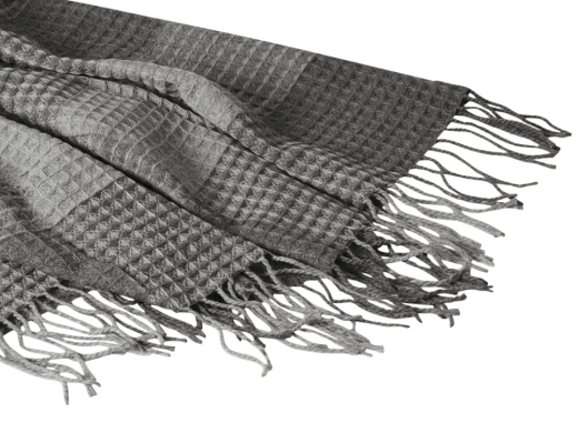 Изображение №4 | Плед акриловый «Gaufre» (серый)