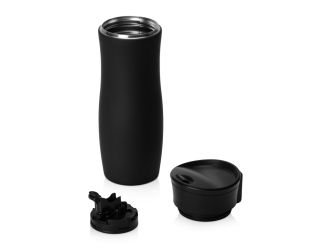 Изображение №3 | Вакуумная герметичная термокружка «Streamline» с покрытием soft-touch (черный)