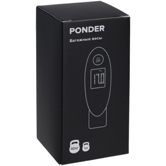 Изображение №6 | Дорожные весы Ponder, черные