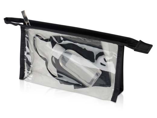 Изображение №2 | Набор средств индивидуальной защиты «Лайт» (косметичка- прозрачный/черный, маска- черный)