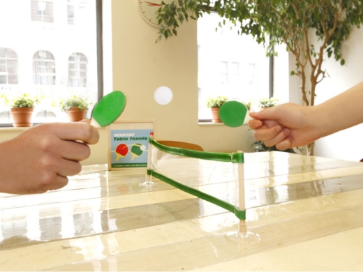 Изображение №3 | Настольная игра в теннис «Play off» (натуральный, зеленый, белый)