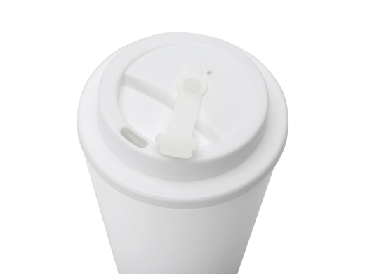 Изображение №3 | Пластиковый стакан с двойными стенками «Take away» (белый)