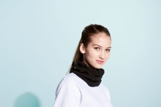 Изображение №4 | Шапка-шарф с утяжкой Blizzard, темно-синяя