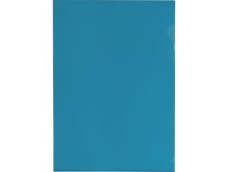 Изображение №3 | Папка-уголок А4, глянцевая (синий прозрачный)