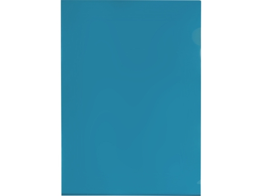 Изображение №3 | Папка-уголок А4, глянцевая (синий прозрачный)