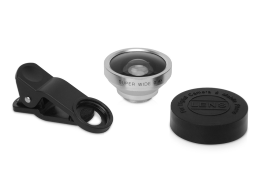 Изображение №7 | Набор линз для смартфона «Vision» (черный, серебристый)