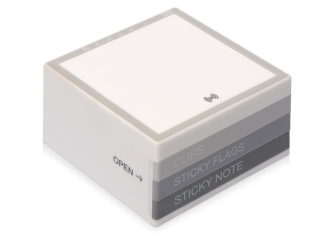 Изображение №3 | Настольный органайзер «Chaos» с функцией беспроводной зарядки (белый)