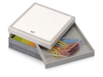 Изображение №4 | Настольный органайзер «Chaos» с функцией беспроводной зарядки (белый)