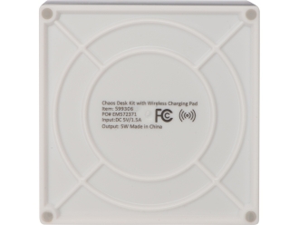 Изображение №13 | Настольный органайзер «Chaos» с функцией беспроводной зарядки (белый)