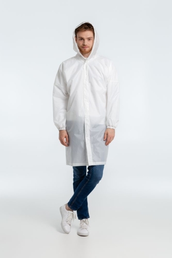 Изображение №3 | Дождевик унисекс Rainman белый, размер L