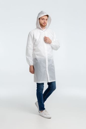 Изображение №5 | Дождевик унисекс Rainman белый, размер L