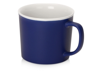 Изображение №1 | Кружка «Nancy», матовая (синий/белый)