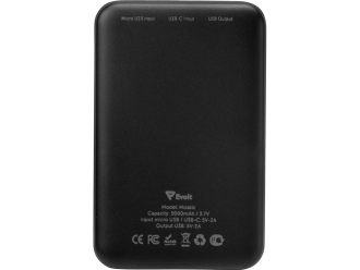 Изображение №6 | Внешний аккумулятор «Mosaic», 5000 mAh (черный)