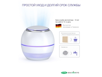 Изображение №9 | Переносной очиститель, обеззараживатель (белый)