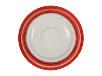 Изображение №5 | Фарфоровая кружка с двойными стенками «Toronto» (белый/красный)