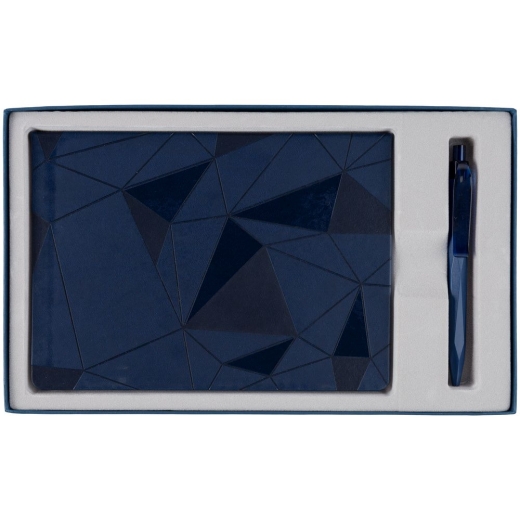 Изображение №2 | Набор Gems: ежедневник и ручка, синий