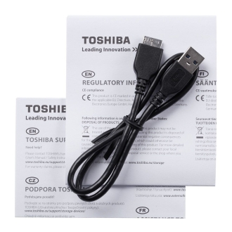 Изображение №4 | Внешний диск Toshiba Canvio, USB 3.0, 1Тб, черный