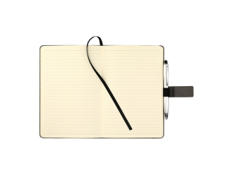 Изображение №4 | Блокнот «Clap» с отделением для визиток и магнитным клапаном (серый меланж)