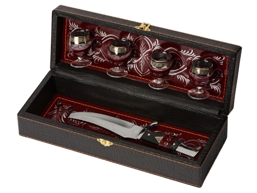 Изображение №1 | Набор «Подарочный» (темно-коричневый/бордовый)