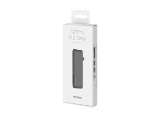 Изображение №3 | Переходник-хаб «Type-C M2» (серый металлик)