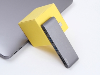 Изображение №8 | Переходник-хаб «Type-C M2» (серый металлик)