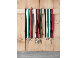 Изображение №2 | Ремешок на шею с карабином «Tom» из переработанного ПЭТ (белый)