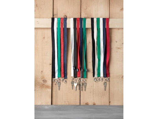 Изображение №2 | Ремешок на шею с карабином «Tom» из переработанного ПЭТ (белый)