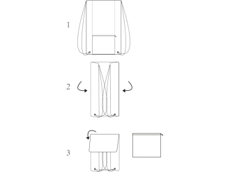 Изображение №5 | Складной рюкзак «Hoss» (темно-красный)