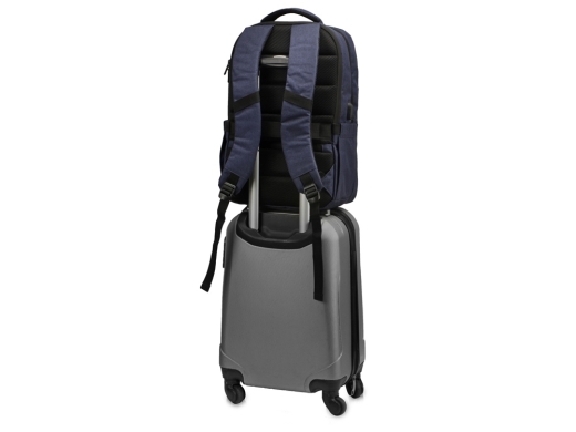 Изображение №17 | Антикражный рюкзак «Zest» для ноутбука 15.6' (синий нэйви)