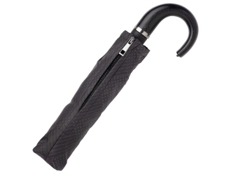 Изображение №5 | Складной зонт Horton Black (черный)