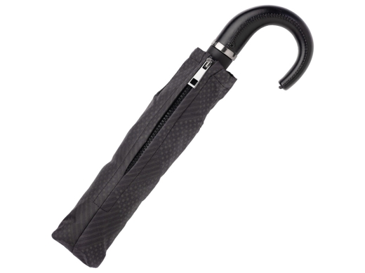 Изображение №5 | Складной зонт Horton Black (черный)