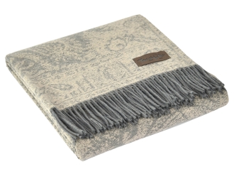 Изображение №1 | Плед «MAGNOLIA» (коричневый)