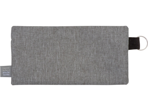 Изображение №4 | Пенал «Holder» из переработанного полиэстера RPET (серый/черный)