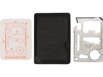 Изображение №5 | Мультиинструмент в чехле «Helper mini» (серебристый, черный)