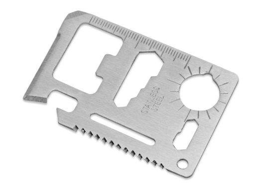 Изображение №2 | Мультиинструмент в чехле «Helper mini» (серебристый, черный)