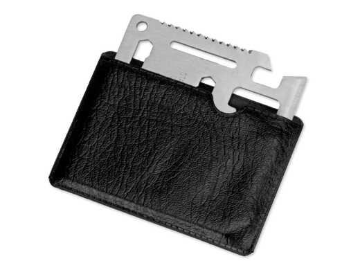 Изображение №3 | Мультиинструмент в чехле «Helper mini» (серебристый, черный)